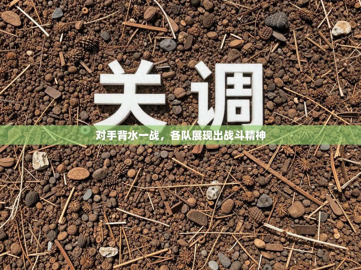 开云体育app-对手背水一战，各队展现出战斗精神  第2张